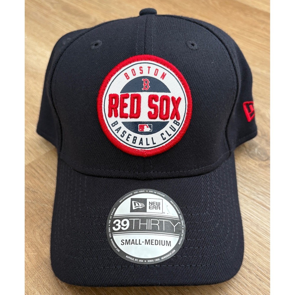 NWT New Era 39THIRTY Boston Red Sox Game Day Hat - S/M - Navy Blue